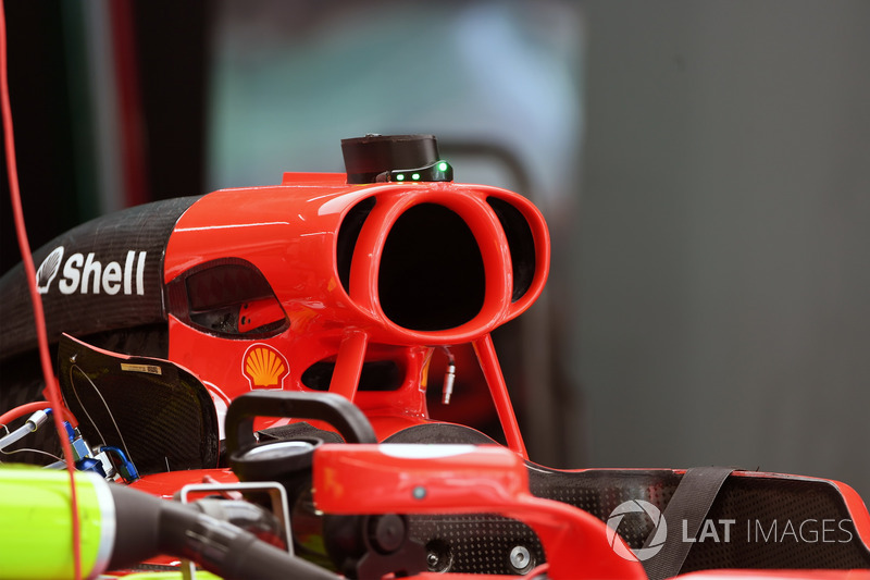 Ferrari SF70H airbox