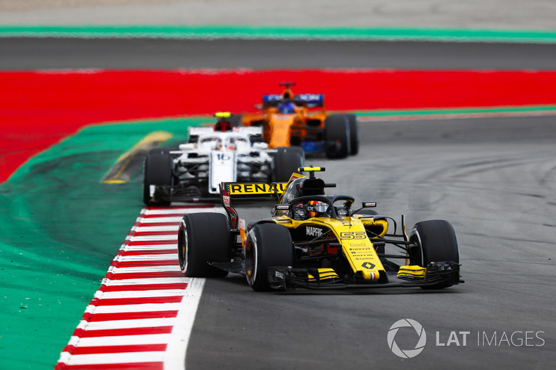 Карлос Сайнс-мол., Renault Sport F1 Team R.S. 18, Шарль Леклер, Sauber C37
