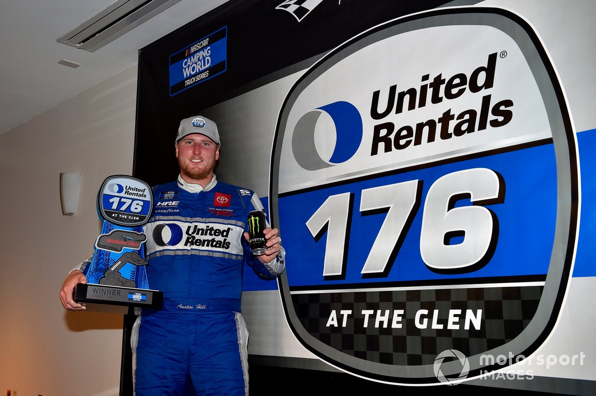 Austin Hill, Hattori Racing Enterprises, Toyota Tundra United Rentals