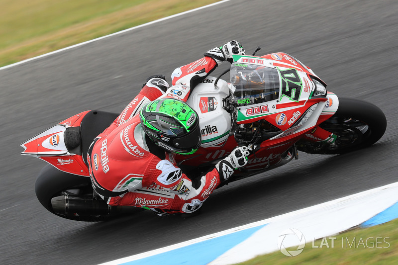Eugene Laverty, Milwaukee Aprilia