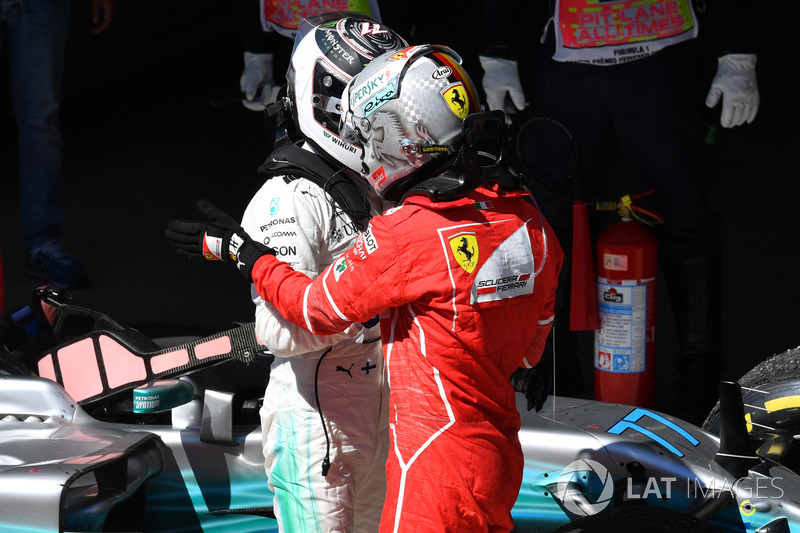 Валттері Боттас, Mercedes AMG F1, Себастьян Феттель, Ferrari