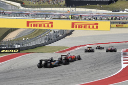 Nico Hulkenberg, Sahara Force India F1 VJM09, Sebastian Vettel, Ferrari SF16-H