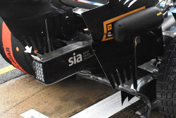 Williams FW41 rear flap detail