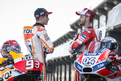 Marc Marquez, Repsol Honda Team, Andrea Dovizioso, Ducati Team