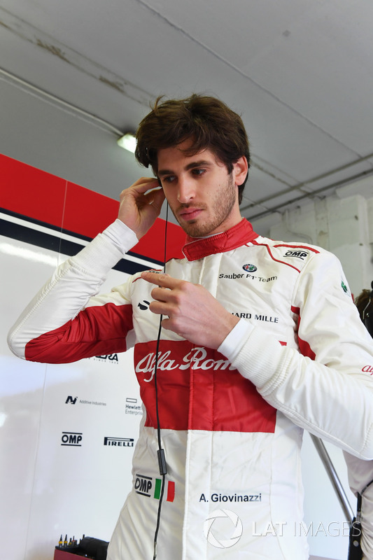 Antonio Giovinazzi, Sauber