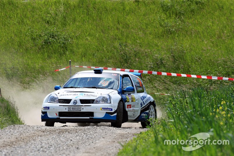 Sergio Pinto, Sarah Buchard, Renault Clio S1600, Chablais Racing Team