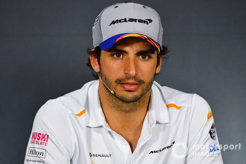 Carlos Sainz Jr., McLaren in Press Conference