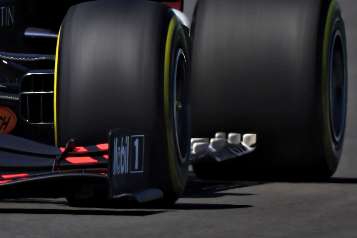 Детали днища Red Bull Racing RB16