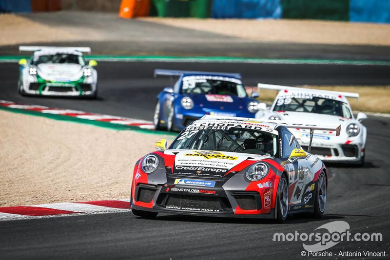 Valentin HASSE-CLOT #27, Sébastien Loeb Racing - Porsche Carrera Cup France à Magny-Cours, du 6 au 9 septembre 2018. Photo : Antonin Vincent.