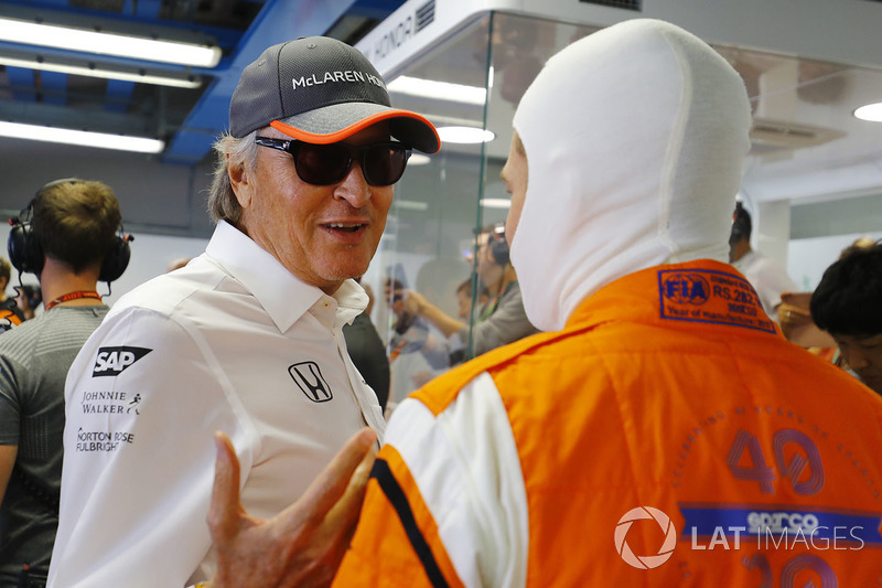 Mansour Ojjeh, McLaren con Stoffel Vandoorne, McLaren