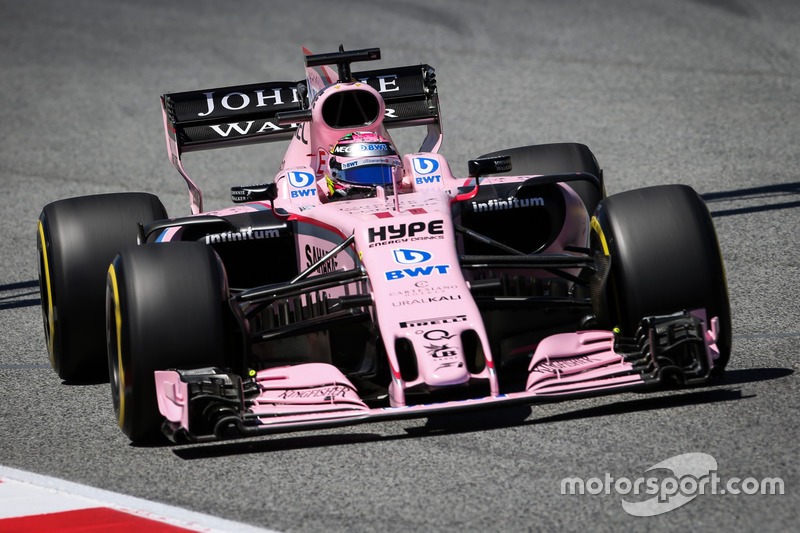 4. Sergio Perez, Sahara Force India VJM10
