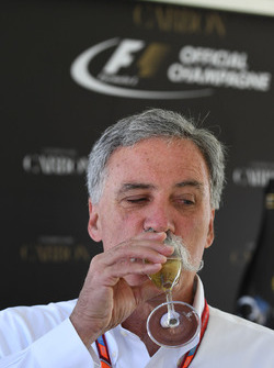 Chase Carey, Formel-1-Chef beim Carbon Champagne Presseempfang