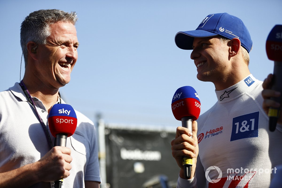 Mick Schumacher, Haas F1 Team, entrevistado por su tío, Ralf Schumacher