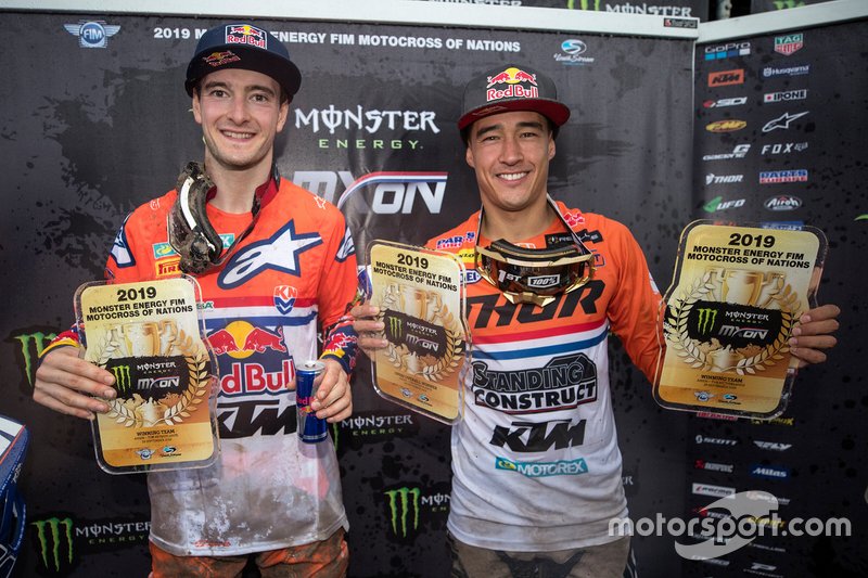 Jeffrey Herlings en Glenn Coldenhoff, TeamNL