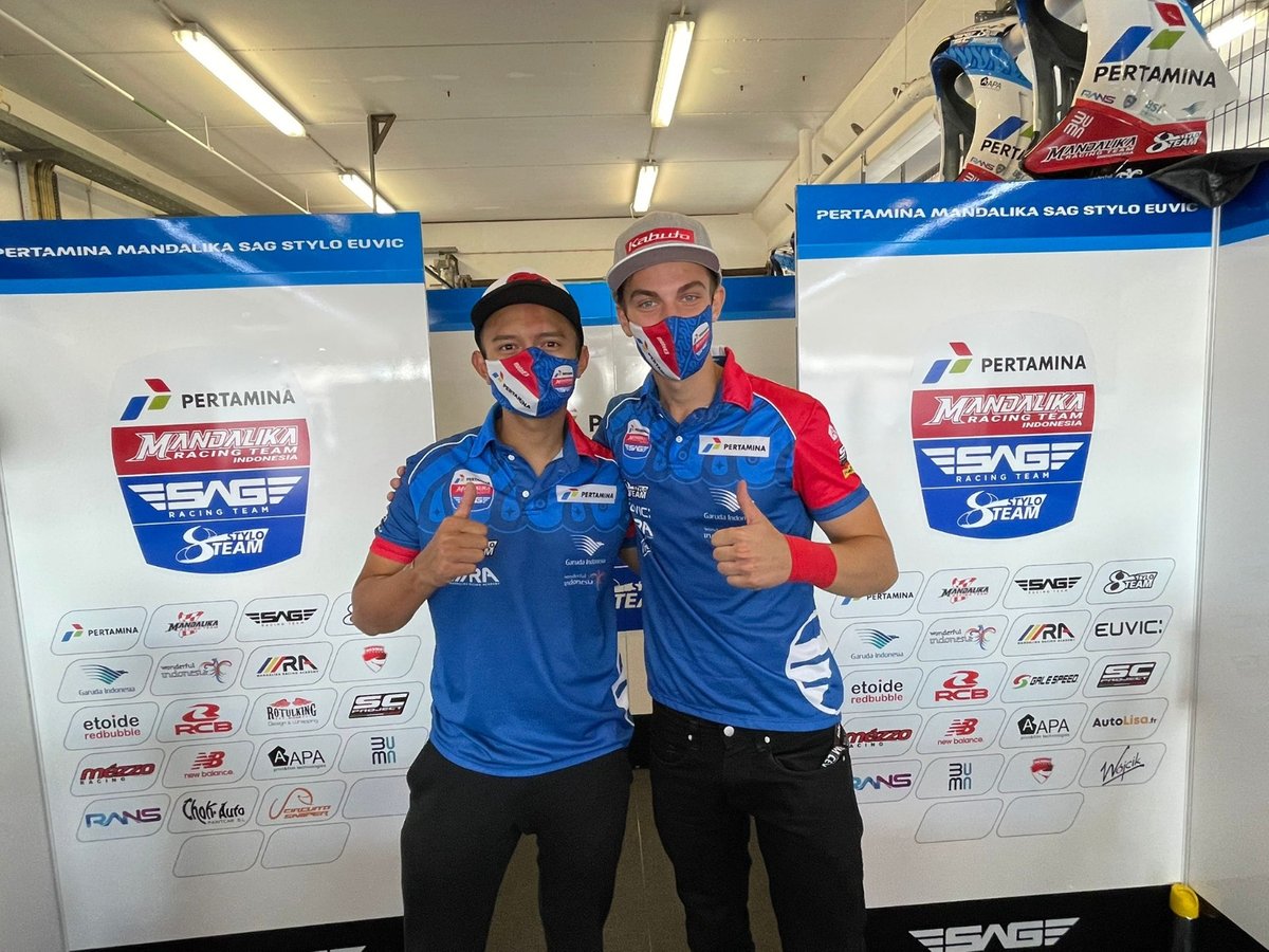 Dimas Ekky dan Piotr Biesiekirski, Pertamina Mandalika SAG Stylo EUVIC
