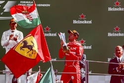 Third place Sebastian Vettel, Ferrari