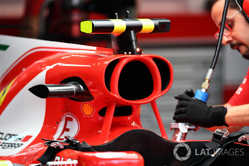 Ferrari SF70H airbox