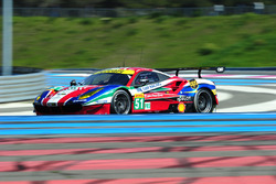 #51 AF Corse Ferrari 488 GTE: Gianmaria Bruni, James Calado