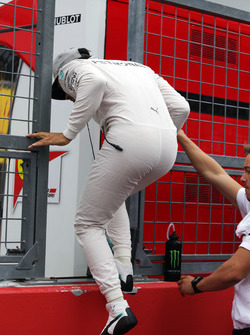 Lewis Hamilton, Mercedes AMG F1 on the grid