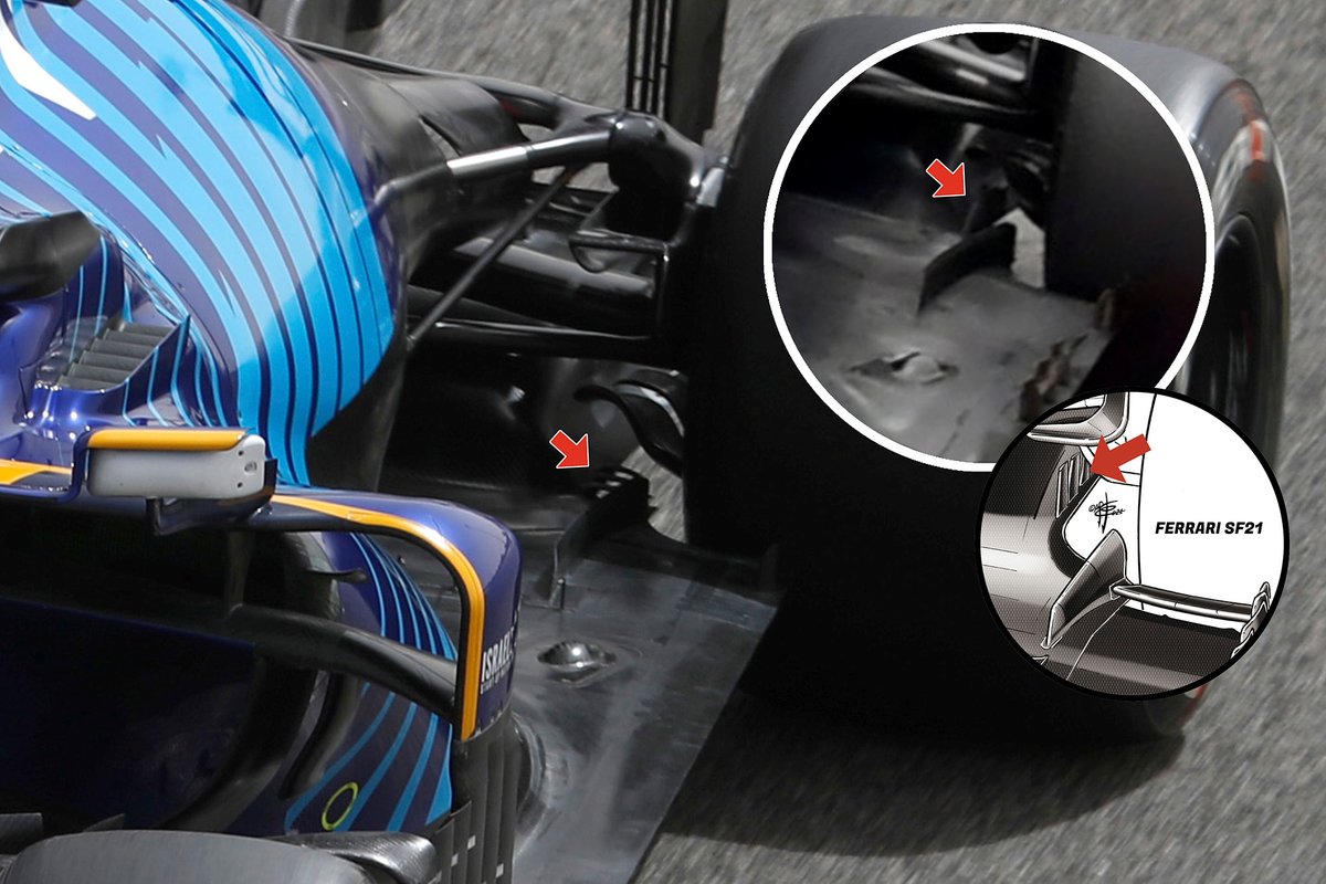 William FW43B floor fins