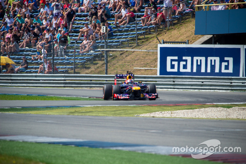 Buemi in actie tijdens de Gamma Racing Day 2014