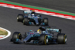 Lewis Hamilton, Mercedes AMG F1 W08, Valtteri Bottas, Mercedes AMG F1 W08