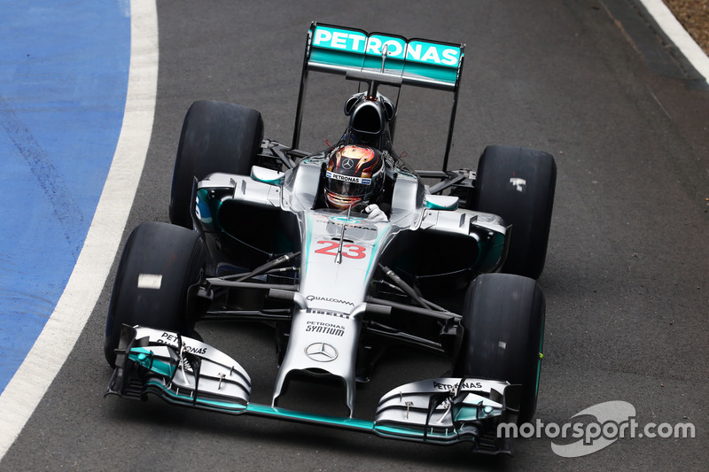 Pascal Wehrlein, testrijder Mercedes AMG F1 W07 Hybrid