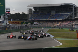 Start van de tweede GP3-wedstrijd