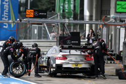 Pit stop, Maro Engel, Mercedes-AMG Team HWA, Mercedes-AMG C63 DTM