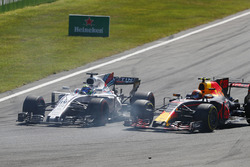 Felipe Massa, Williams FW40, battles, Max Verstappen, Red Bull Racing RB13