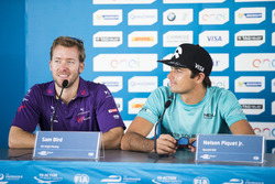 Sam Bird, DS Virgin Racing, Spark-Citroen, Virgin DSV-02 and Nelson Piquet, NEXTEV TCR Formula E Team, Spark-NEXTEV, NEXTEV TCR Formula 002