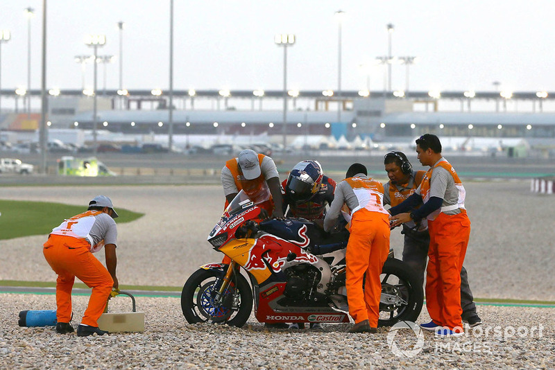 Sturz: Jake Gagne, Honda WSBK Team