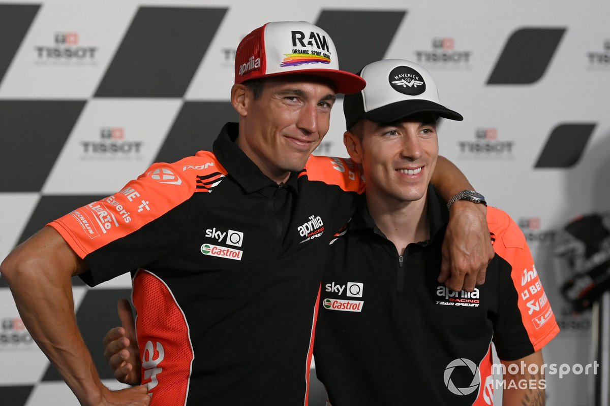 Aleix Espargaro, Aprilia Racing Team Gresini, Maverick Vinales, Aprilia Racing Team Gresini