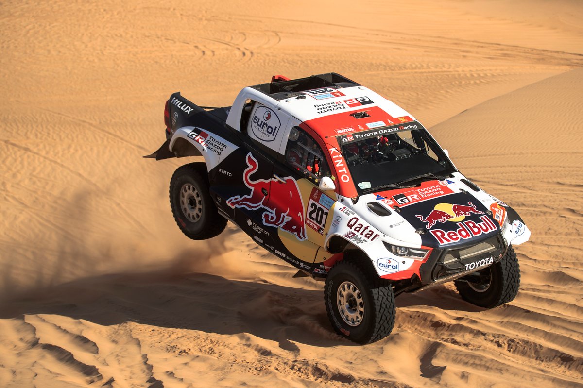 #201 Toyota Gazoo Racing Toyota: Nasser Al-Attiya, Matthieu Baumel