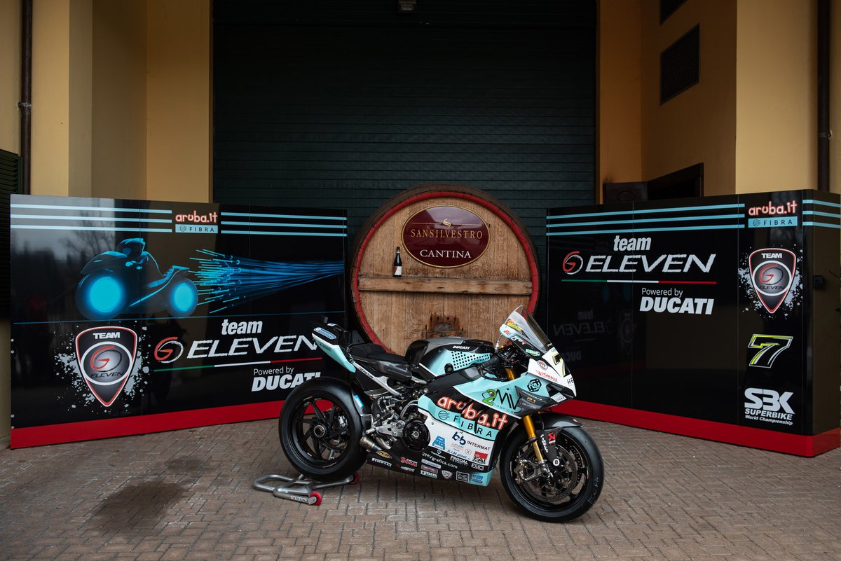 Motor yang akan digunakan Chaz Davies, Team Go Eleven Ducati, pada World Superbike (WSBK) 2021