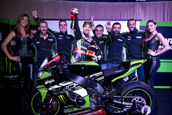Jonathan Rea, Tom Sykes con la Kawasaki Ninja ZX-10R