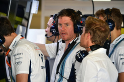 Rob Smedley, Williams Head of Vehicle Performance, Nico Rosberg, Mercedes-Benz Ambassador and Sergey