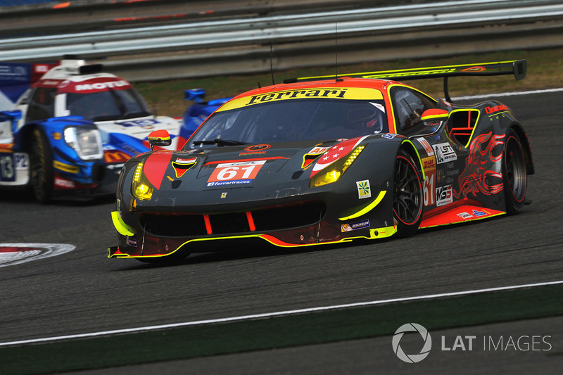 4. GTE-Am: #61 Clearwater Racing, Ferrari 488 GTE