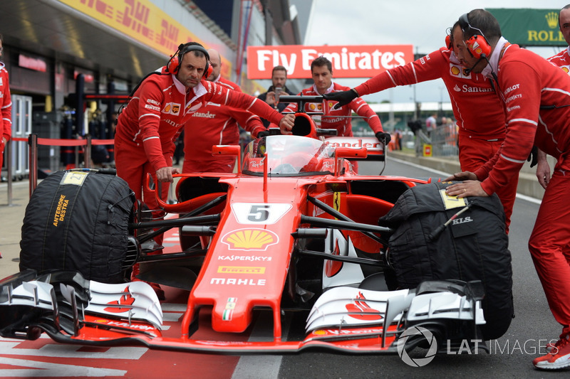 Ferrari SF70H, mit Cockpitschutz Shield