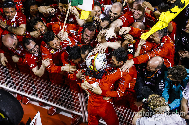 1. Sebastian Vettel, Ferrari