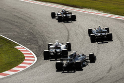 Nico Hulkenberg, Renault Sport F1 Team RS17, Kevin Magnussen, Haas F1 Team VF-17, Lance Stroll, Will