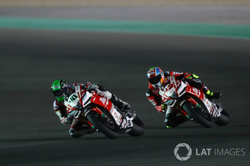 Eugene Laverty, Milwaukee Aprilia, Lorenzo Savadori, Milwaukee Aprilia
