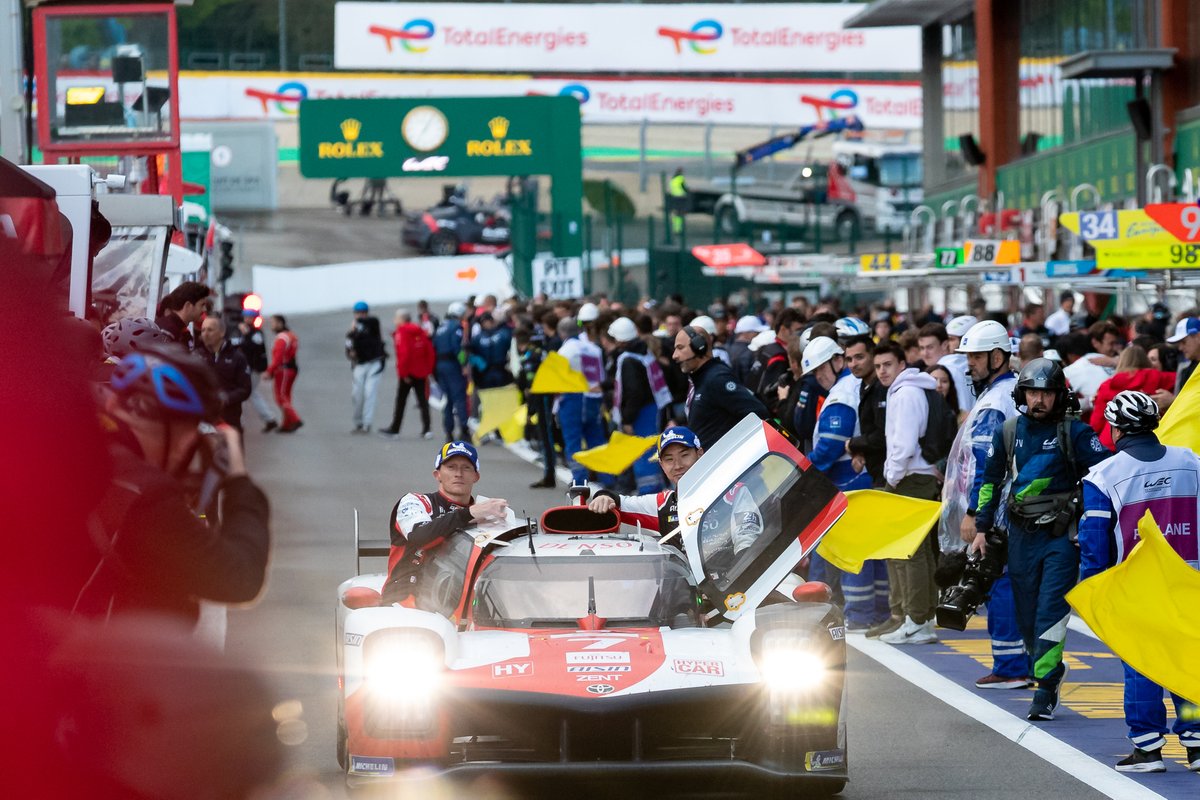 #7 Toyota Gazoo Racing Toyota GR010 - Hybrid LMP1: Mike Conway, Kamui Kobayashi, Jose Maria Lopez
