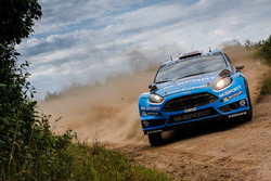 Mads Ostberg, Ola Floene, M-Sport Ford Fiesta WRC