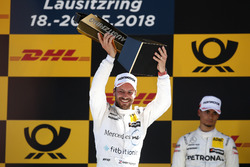 Podium: Race winner Gary Paffett Mercedes-AMG Team HWA