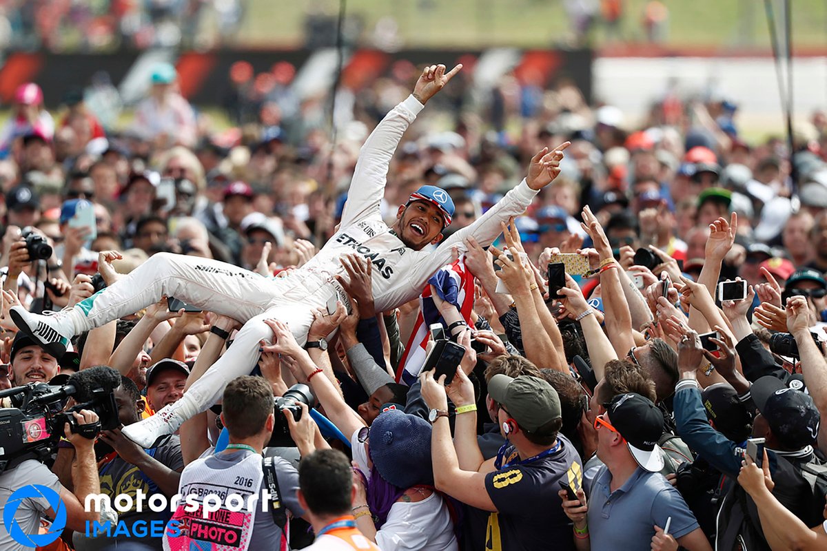 GP de Gran Bretaña 2016:
Lewis Hamilton, Mercedes AMG