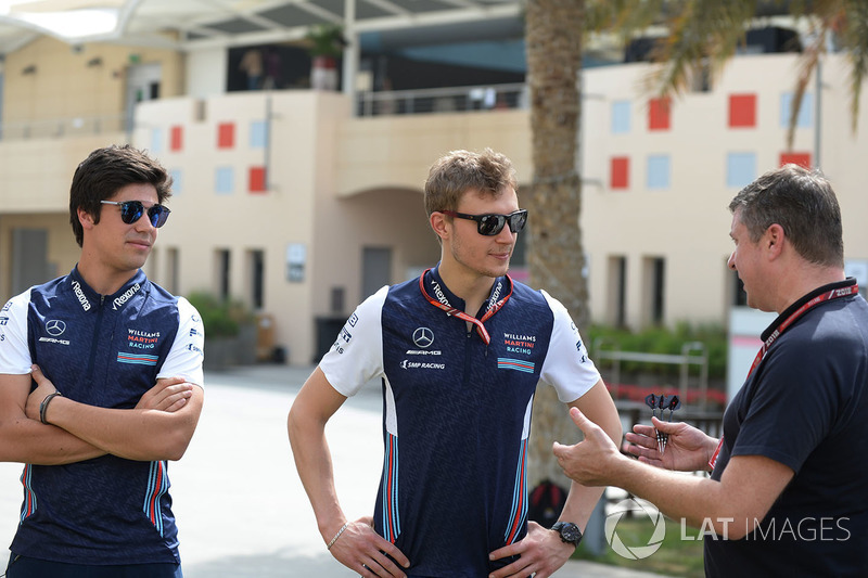 Lance Stroll, Williams ve Sergey Sirotkin, Williams ve David Croft, Sky TV Sunucusu