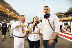 Claire Williams, Deputy Team Principal, Williams Martini Racing, on the grid