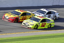 Joey Logano, Team Penske Ford Fusion, Ryan Blaney, Team Penske Ford Fusion, Brad Keselowski, Team Pe