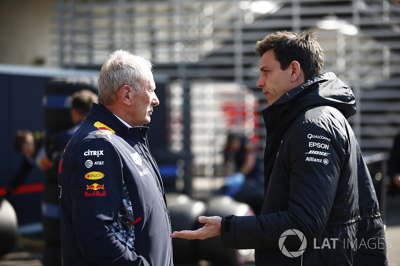 Helmut Markko, Red Bull Racing, Toto Wolff, Mercedes AMG F1